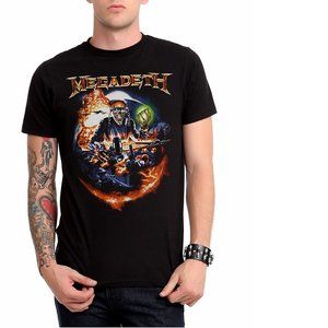 Megadeth Drop Bombs thrash metal rock Official T-Shirt XXL 2XL NWT